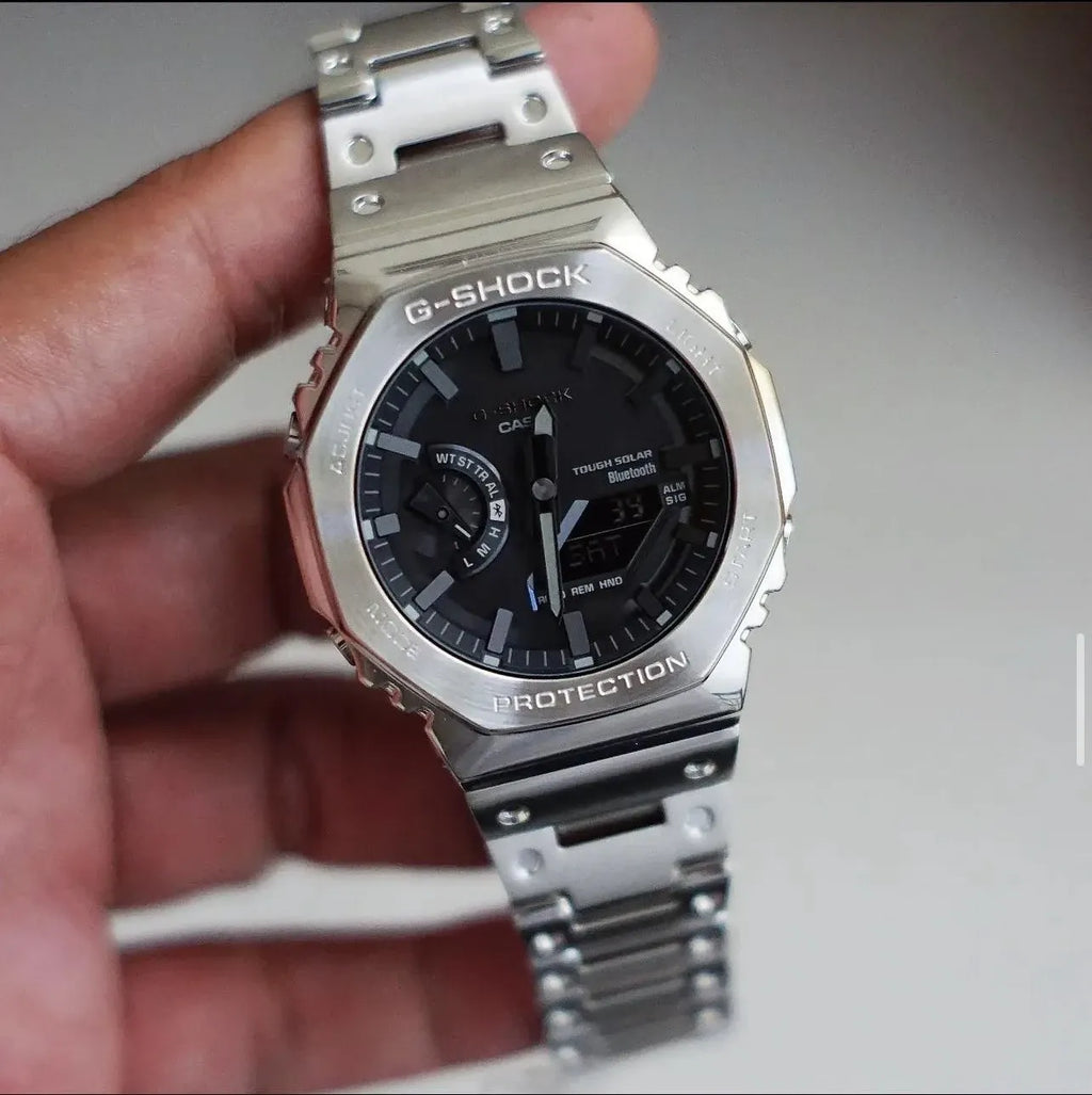 G-shock 2100- Full Metal - Silver Black