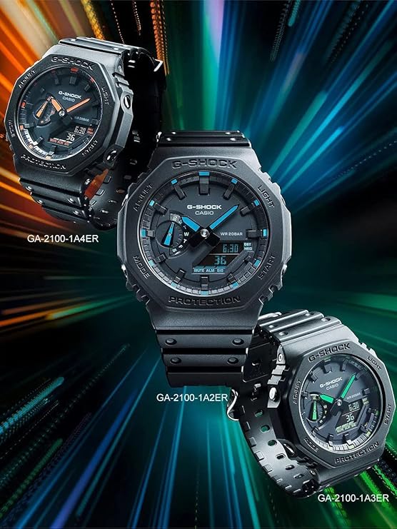 G-SHOCK 2100 Green - Neon Accent Series