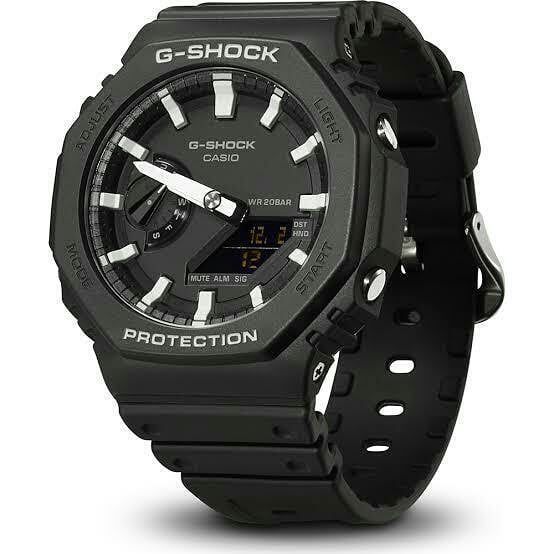 Carbon Core Guard ( GA-2100-1ADR ) Analog-Digital Watch – For Men
