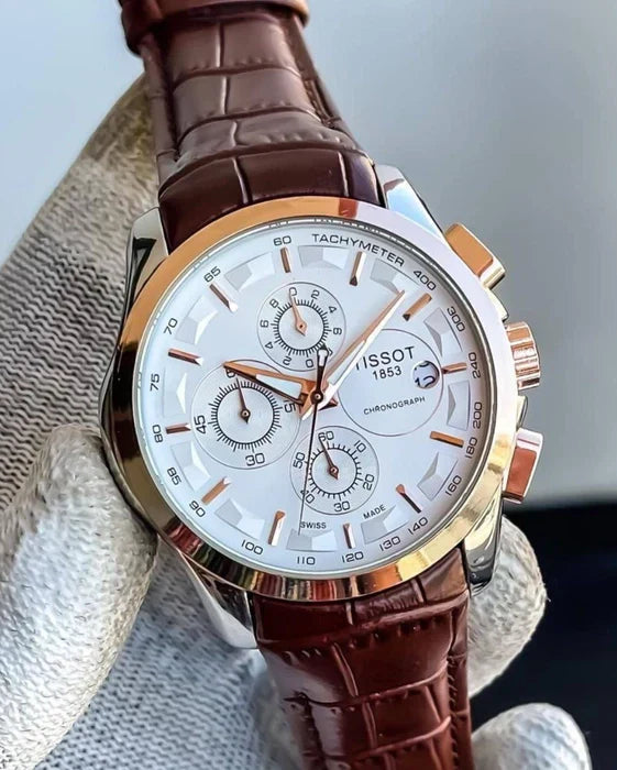 Tissot 1853 leather brown